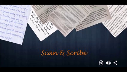 Scan & Scribe Android App - Promo Video