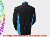 Tenn Whisper Lightweight Waterproof Breathable Jacket Black/Cyan Lrg
