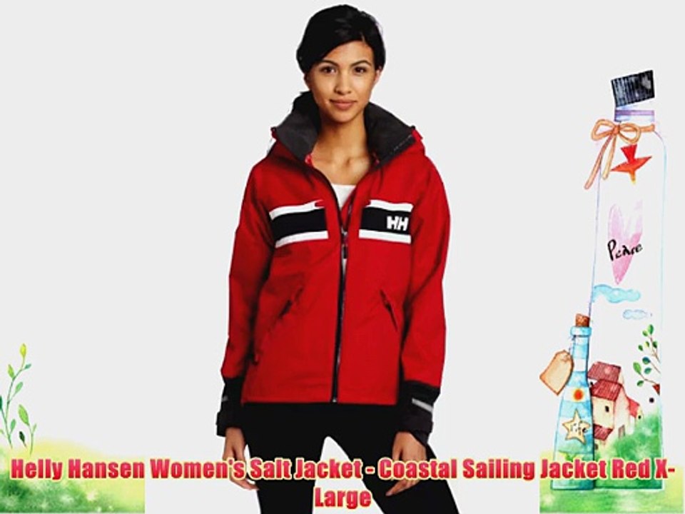 Helly Hansen Women's Salt Jacket - Coastal Sailing Jacket Red X-Large -  video Dailymotion