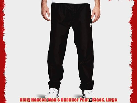 Helly Hansen Men s Dubliner Pant Black Large