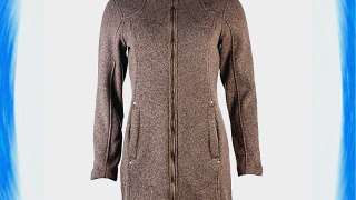 Womens Craghoppers Womens Bingley II Hooded Long Fleece Jacket in Grey - 12