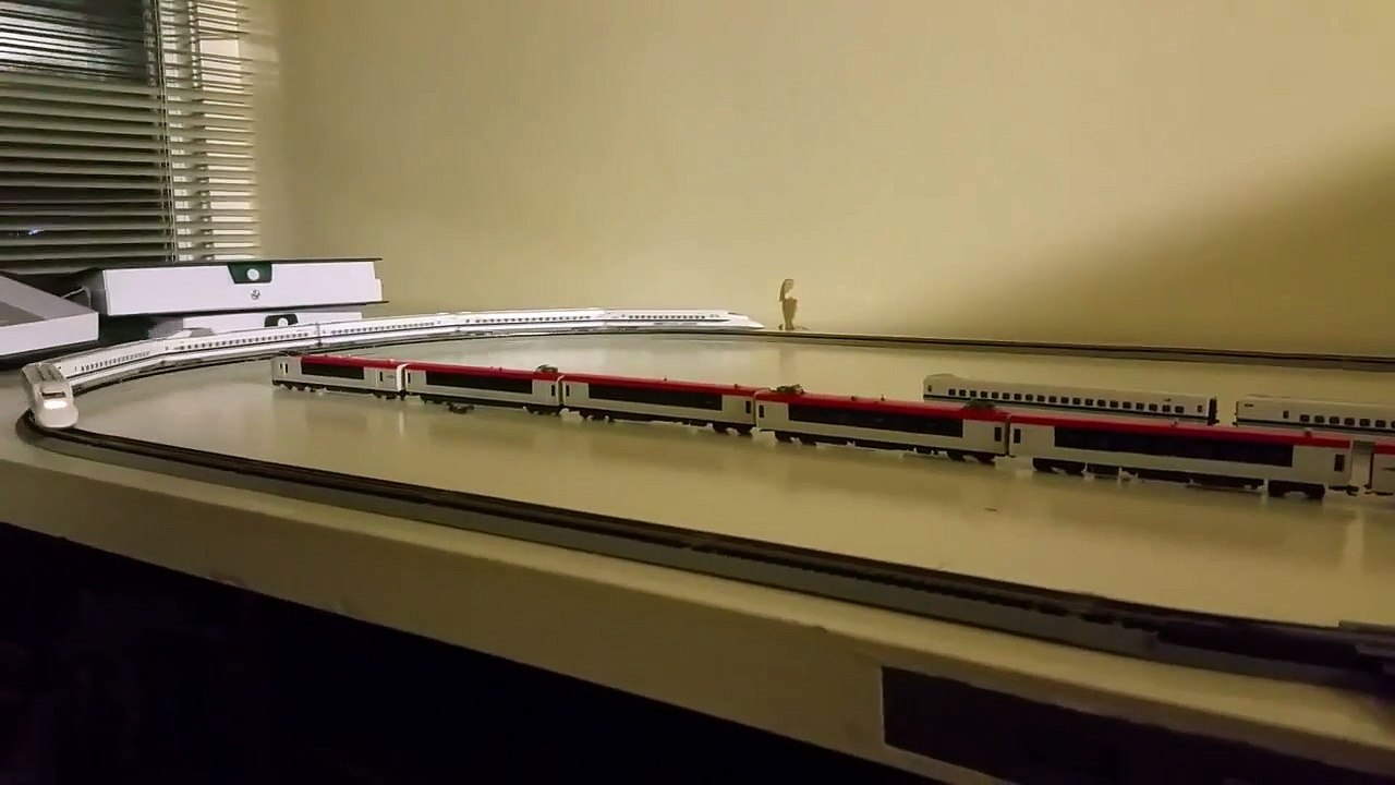 Kato Japanese Bullet Trains in N Gauge.