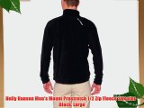 Helly Hansen Men's Mount Prostretch 1/2 Zip Fleece Sweater - Black Large