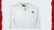 BOWLS LAWN BOWLING JUMPER / TANK TOP/ ZIP CARDIGAN WITH POCKETS WITH BOWLS LOGO (M WHITE CARDIGAN