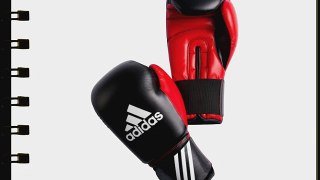 adidas Response Boxing Gloves - Black/Red - 12oz