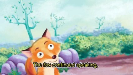 The Fox and Crow Story | Children's Nursery Fables for Kids | Classteacher Learning System