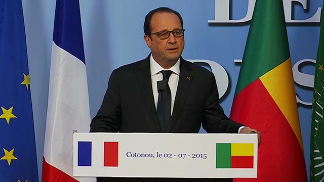 Allocution au Palais présidentiel de Cotonou