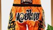 TWS-845-7 Twins Muay Thai Shorts (Orange Tribal XXL)