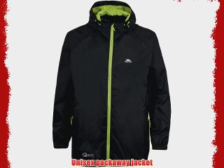 Trespass Qikpac Packaway Jacket - Black Medium