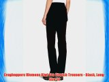 Craghoppers Womens Kiwi Pro Stretch Trousers - Black Long-Size 14