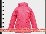 Regatta Girls Peppie Waterproof Breathable Hooded Jacket / Coat (Jem 3 - 4 years (EU 104))