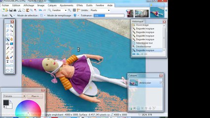 détourer une image avec Paint net