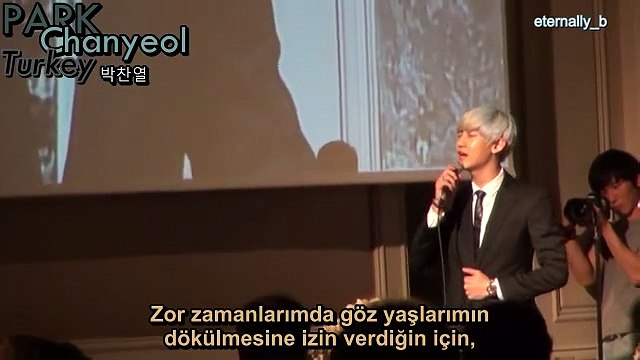 [TR SUB] 150602 Chanyeol It's Fortunate