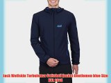 Jack Wolfskin Turbulence Softshell jacket Gentlemen blue Size XXL 2014