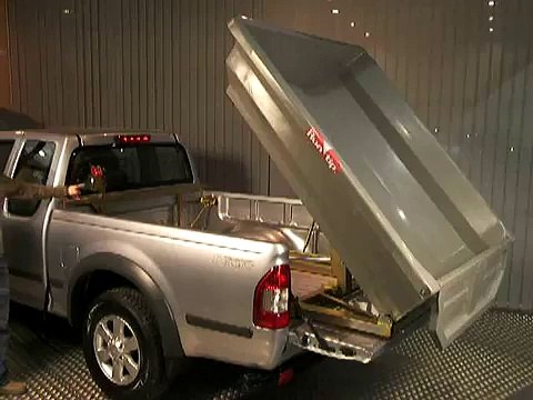 Descente complète de la benne amovible RUN'TIP pour pickup