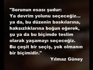 Yılmaz Güney'in son konuşması