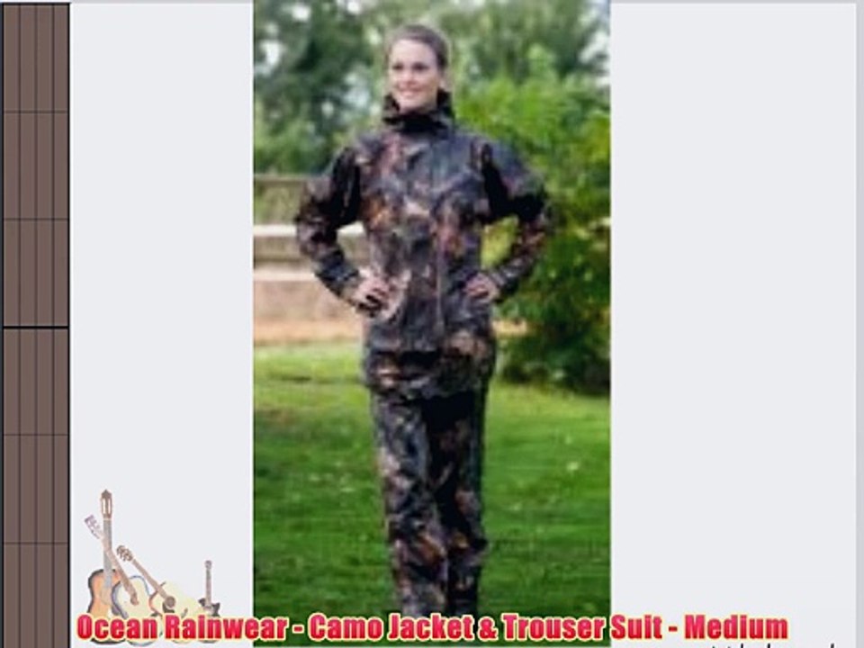 Ocean Rainwear - Camo Jacket
