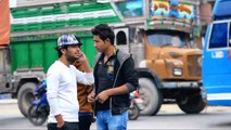 NepaliPrank - Swine Flu Infected man got Psycho Prank