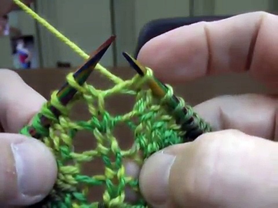 Knitting Instruction Close-up
