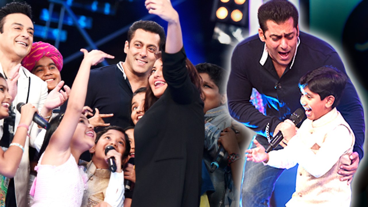 Salman Khan Promotes Bajrangi Bhaijaan | Indian Idol Junior | Sony TV
