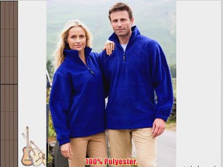 Result Unlined Active 1/4 Zip Fleece Top - Oxford Grey 2XL