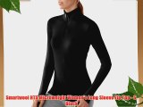 Smartwool NTS Microweight Women's Long Sleeve Zip Top - S Black