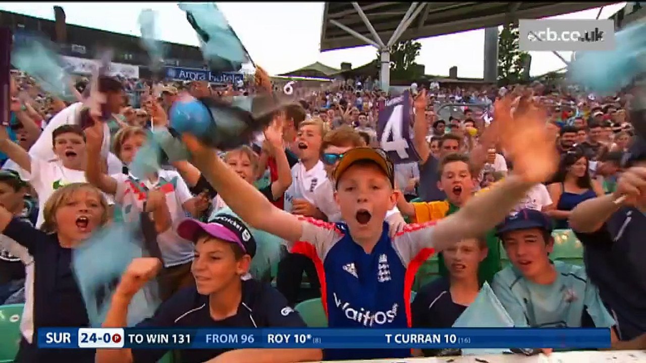 Azhar Mahmood's last-ball six. What a finish