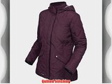 Trespass Womens Ada Quilted Padded Polyester Jacket Red