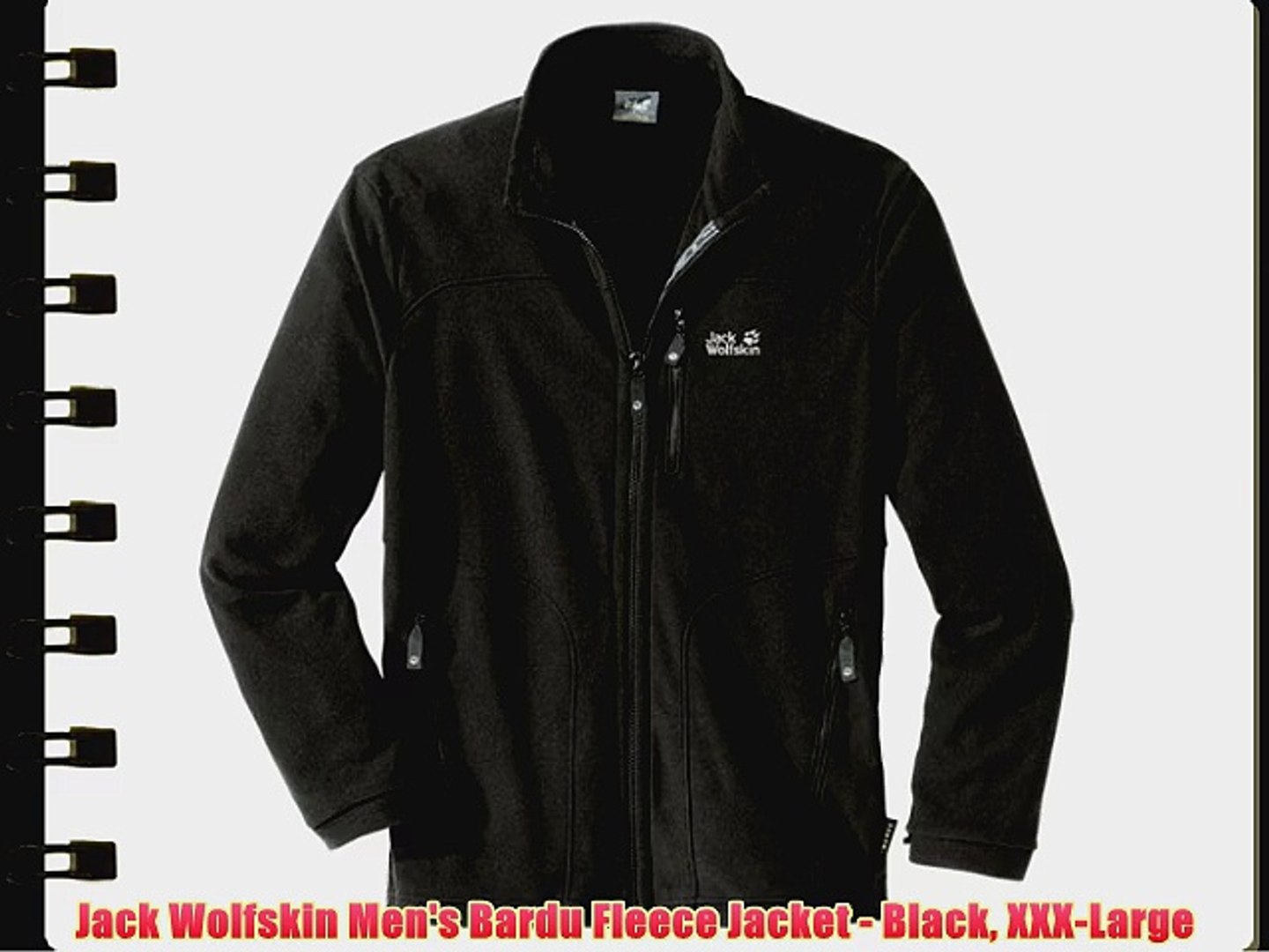 Jack Wolfskin Men's Bardu Fleece Jacket - Black XXX-Large - video  Dailymotion