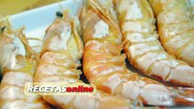 ► Langostinos a la sal - Recetas de cocina RECETASonline