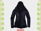 Mountain Warehouse Bracken Womens 3 in 1 Softshell Detachable Inner Waterproof Hooded Jacket