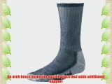 Smartwool Adult Hike Medium Crew Socks - Navy Large (8 - 10.5)