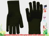 Sealskinz Waterproof Ultra grip Gloves Olive Medium: 9