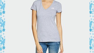 The North Face Women's Short Sleeve Simple Dome T-Shirt - Heather Grey X-Large