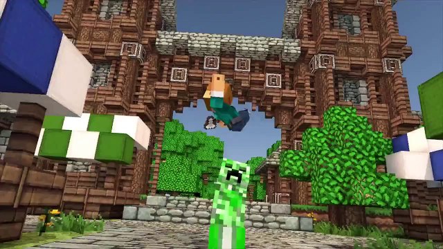 ♪CREEPER♪ A Minecraft Parody of Pitbull Timber Music Video