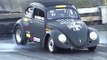 VW bug beats Ford Mustang GT, street cars drag racing