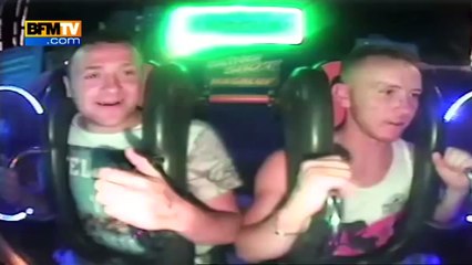 Il est mis KO par un manège à sensations