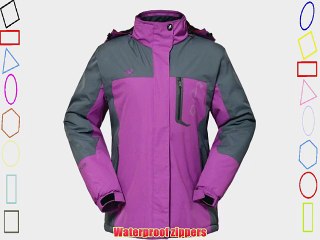 Download Video: 2014 New Spring Women Winter Outwear Ski Snow Waterproof Climbing Hiking Outdoor Sport Jacket