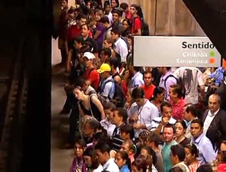 Jornal local: problemas metrô