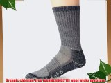 Teko Summit Series Mens Mid Hiking Socks Charcoal - Large