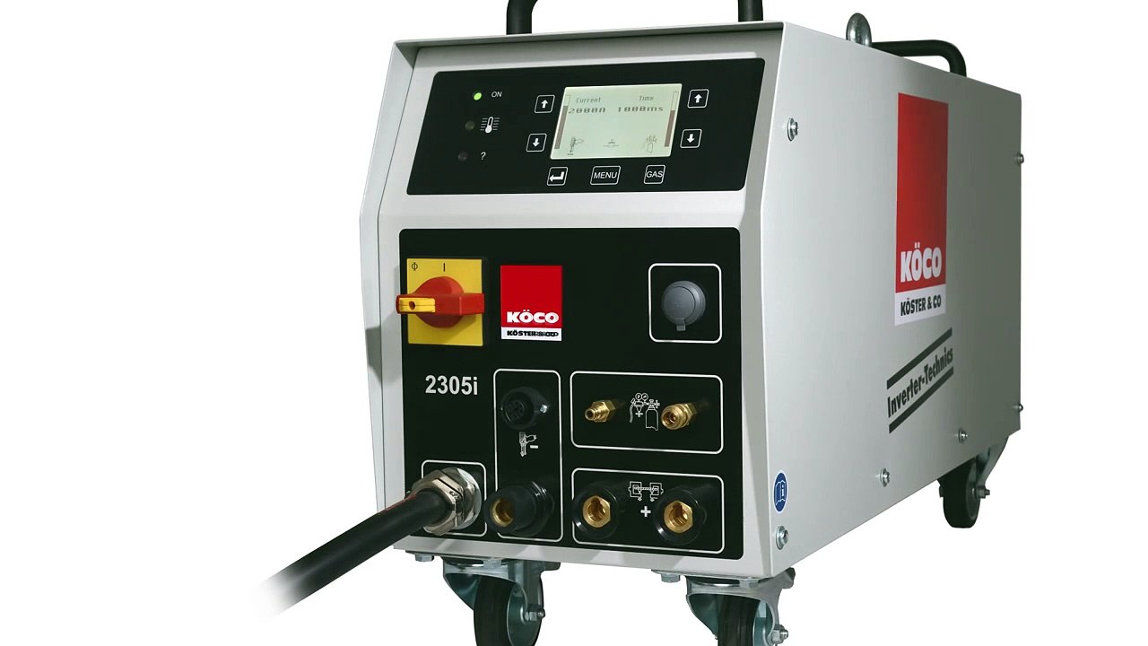 Der Inverter 2305i - Bolzenschweißmaschine von KÖCO