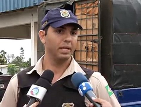 Jornal local: Apreensao caminhonete