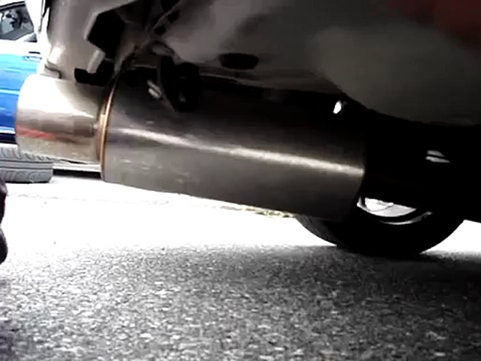 Subaru Impreza. HKS HIGH POWER　MUFFLER silencer exhaust(ＧＤＢ－Ｃ STI)