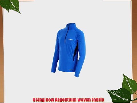 Berghaus Technical T Long Sleeve Zip Neck Big Blue - Xx-Large