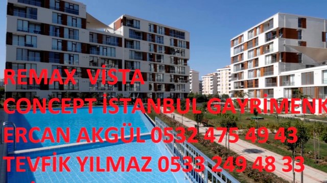 İstanbul Pendik Kurtköy Dumankaya Konsept İstanbulda Peyzaj Manzaralı 3+1 Satılık Daire