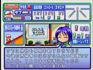 パワプロ７決定版　サクセスＰａｒｔ１　【投手】