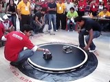 Competencia de sumo entre robots. San Luis vs. Guadalajara