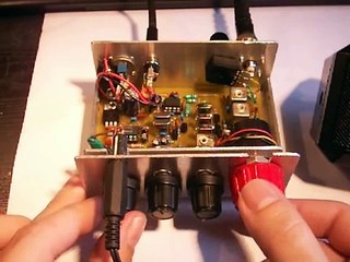 Homemade HAM Radio CW/SSB receiver for 20m