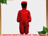 Regatta Boy's Splosh II Padded Rain Suit - Pepper Size 24-36