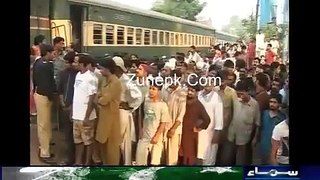 12 people died: Military train troops falls into canal in Gujranwala